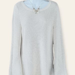 Tommy Hilfiger Cream Sweater Size L